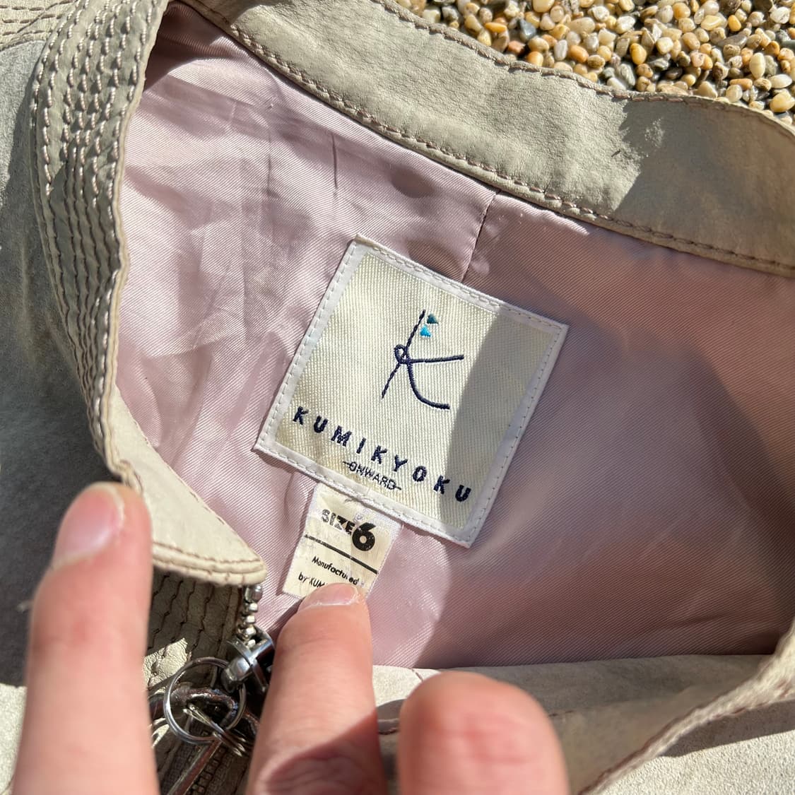 KUMIKYOKU 베이직 자켓 상품이미지4