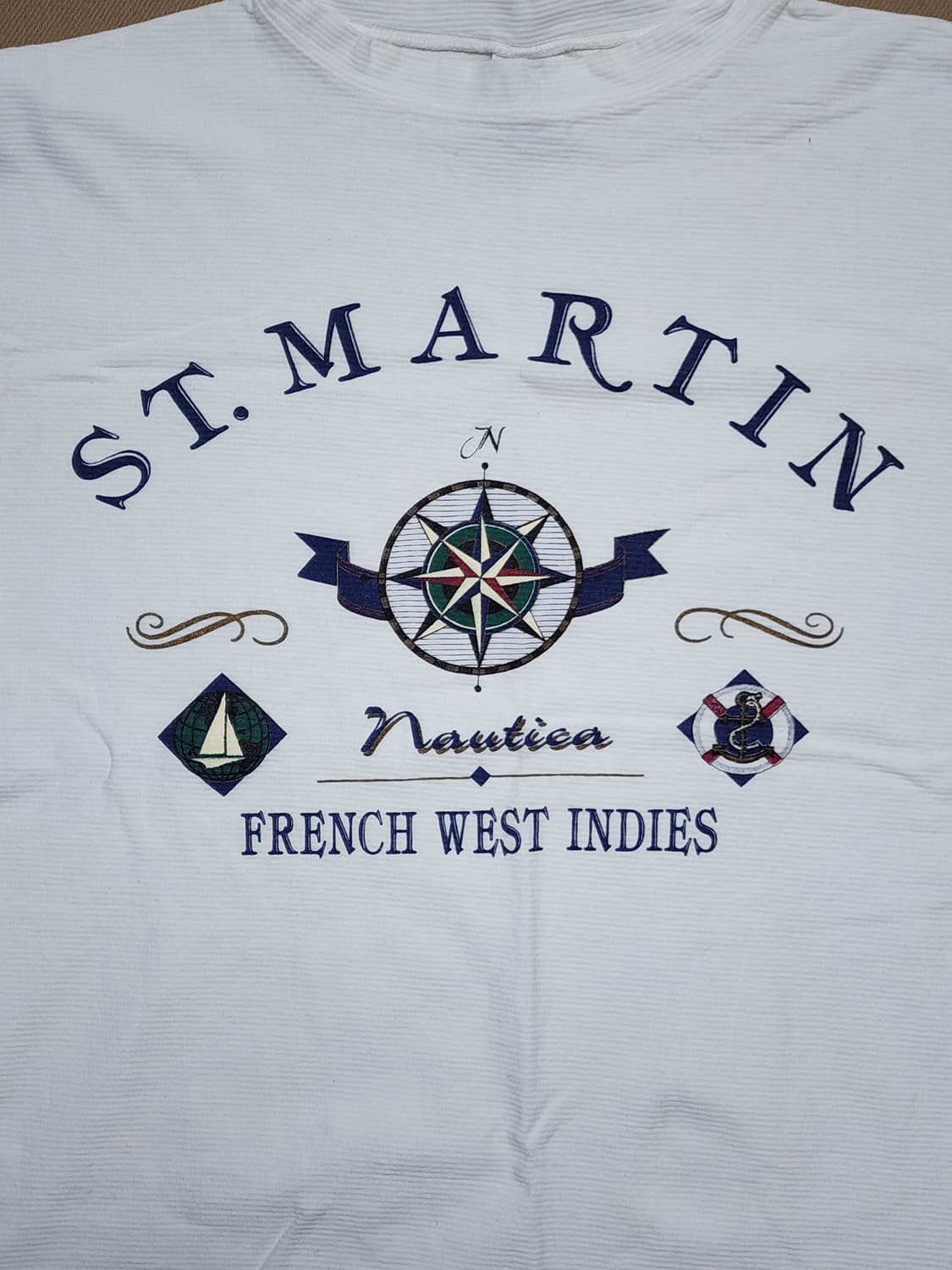 90s USA Cal Cru ST.MARTIN Nautica  티셔츠89 상품이미지5