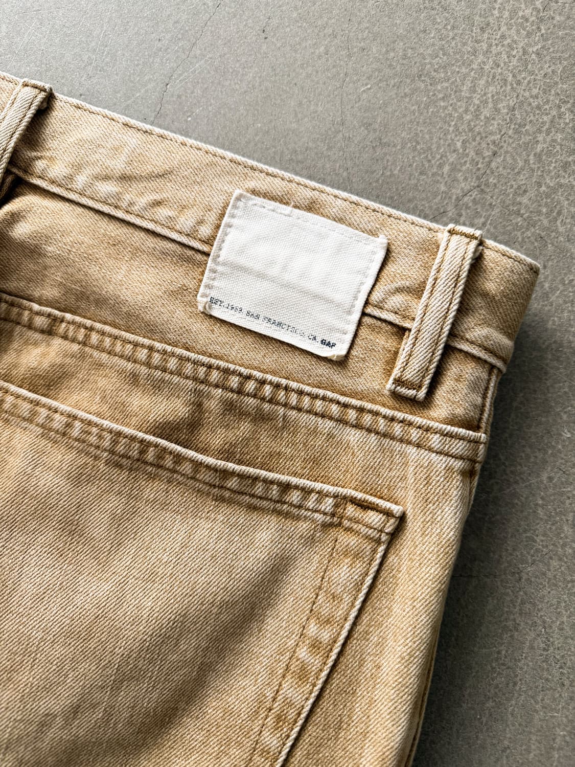 Gap Washing Denim Pants Straight Fit 상품이미지6