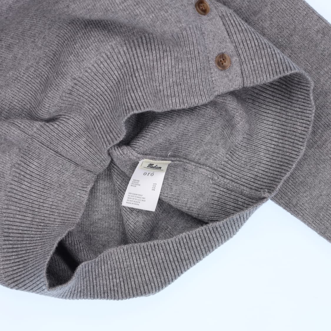 90정도 오로 여성 라운드 가디건 0126H1 상품이미지4