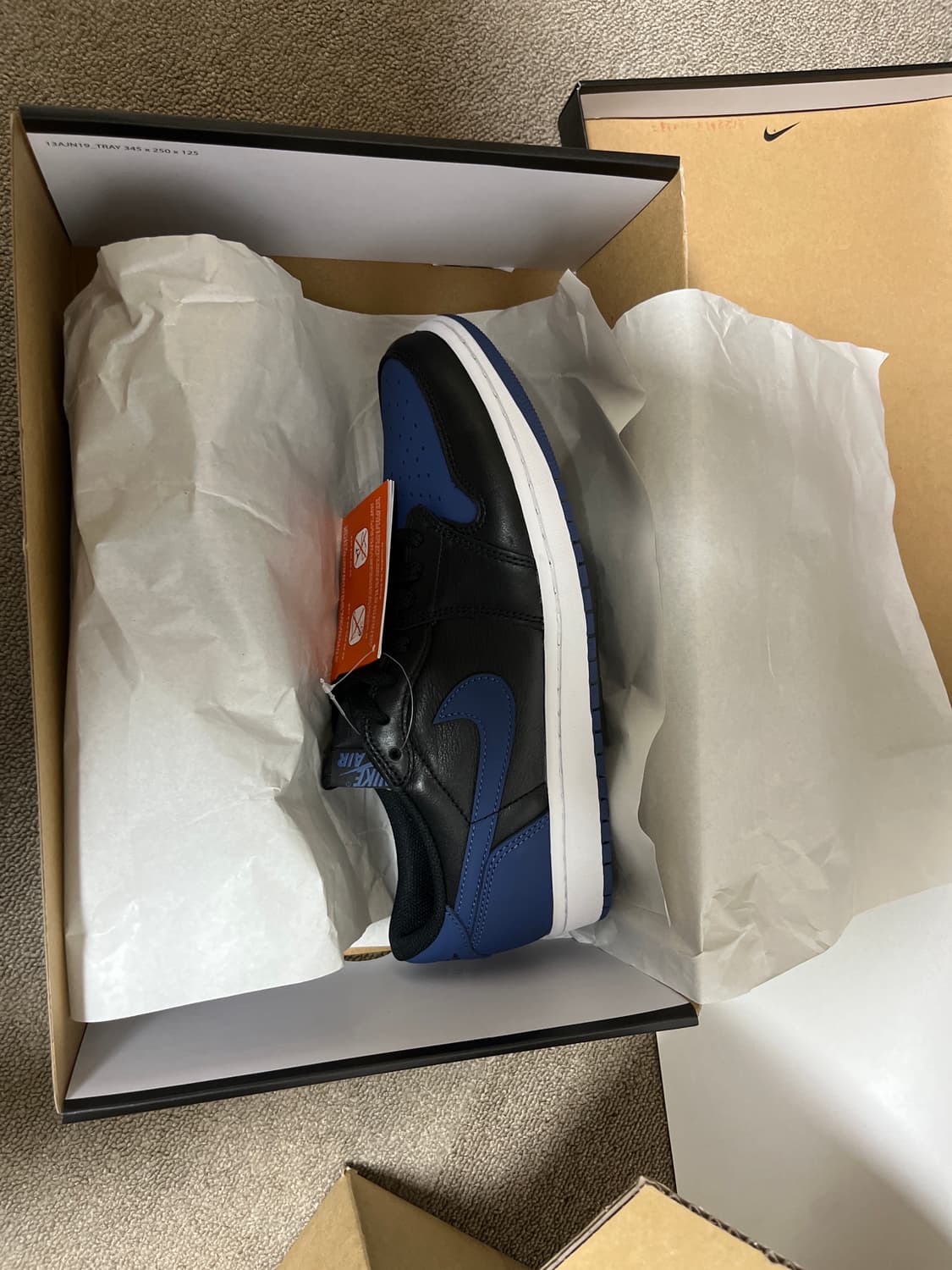 Jordan 1retro OG Mystic Navy 상품이미지4