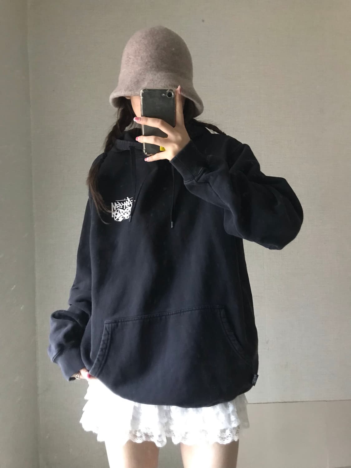 스투시 오버핏 다이스 후드티 상품이미지3