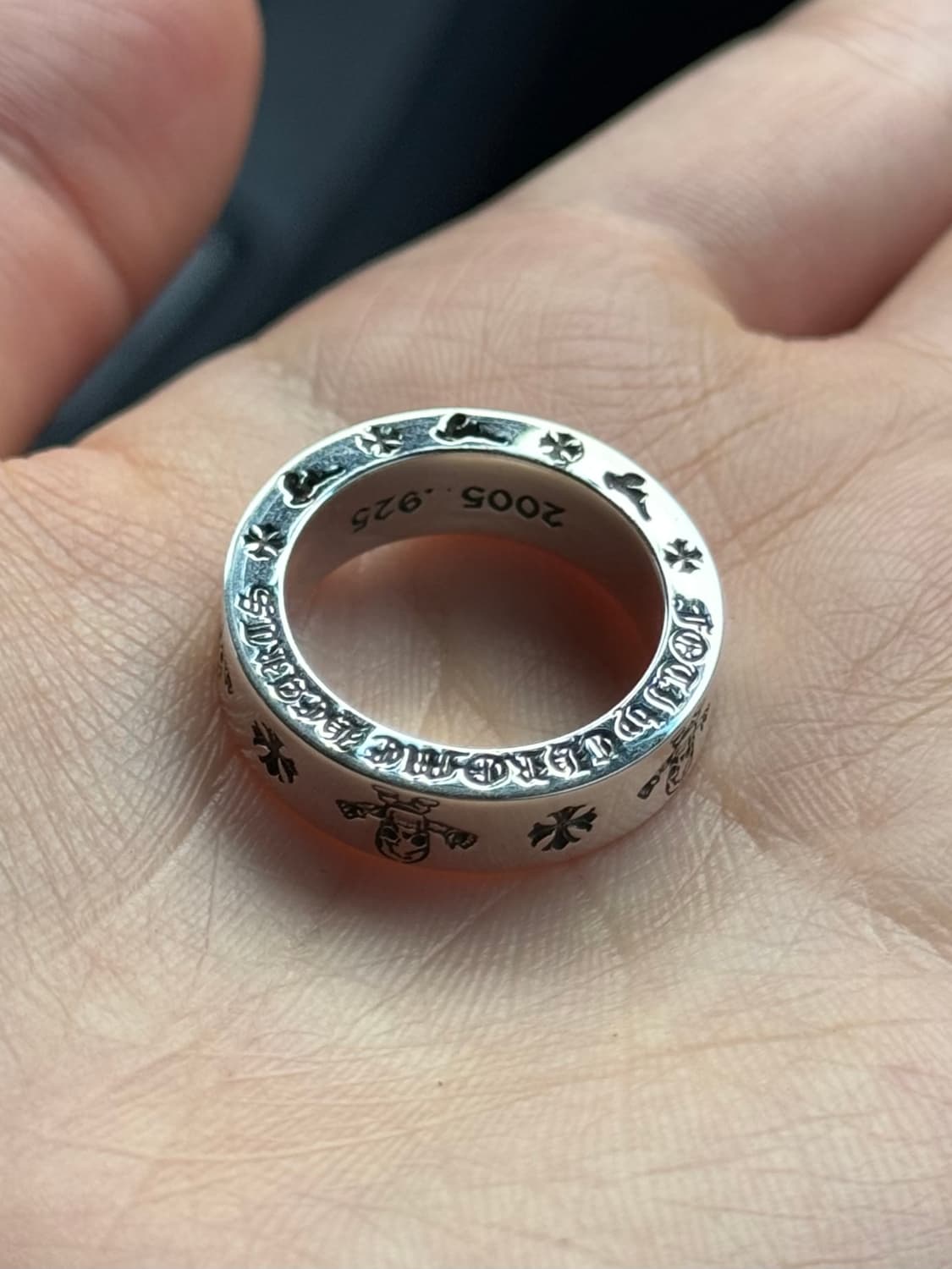 크롬하츠 포티 스페이서 링 chrome hearts foti spacer 상품이미지1