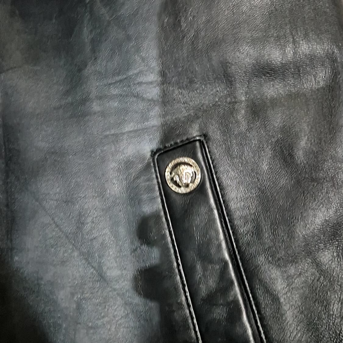 Vitanuova 싱글 가죽자켓 상품이미지3