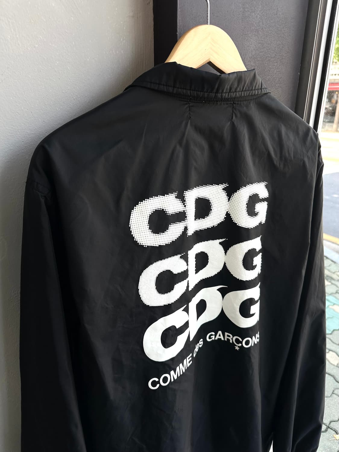L/ 꼼데가르송 CDG 나일론 코치자켓 상품이미지9