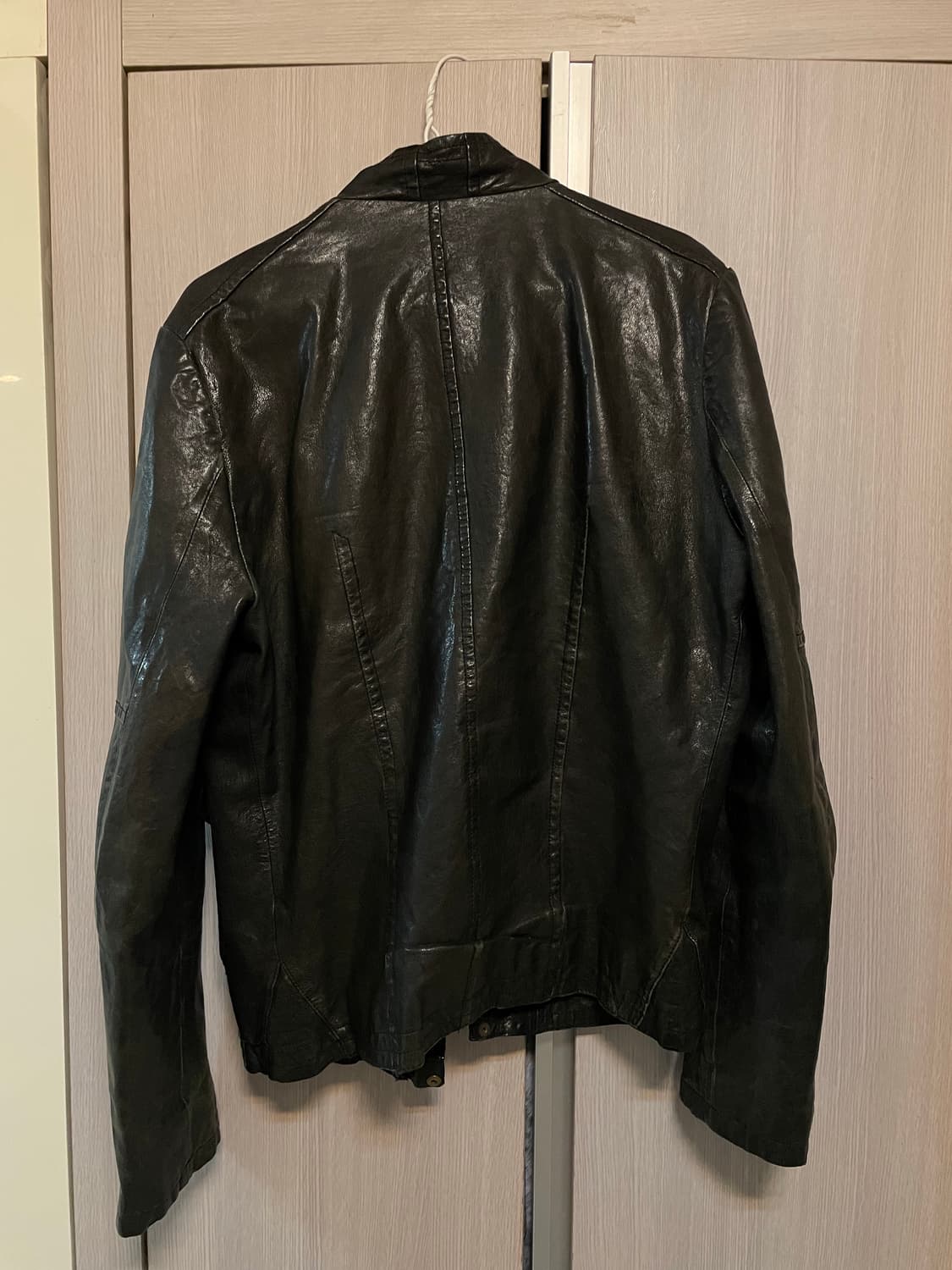Sheep skin leather jacket 상품이미지2