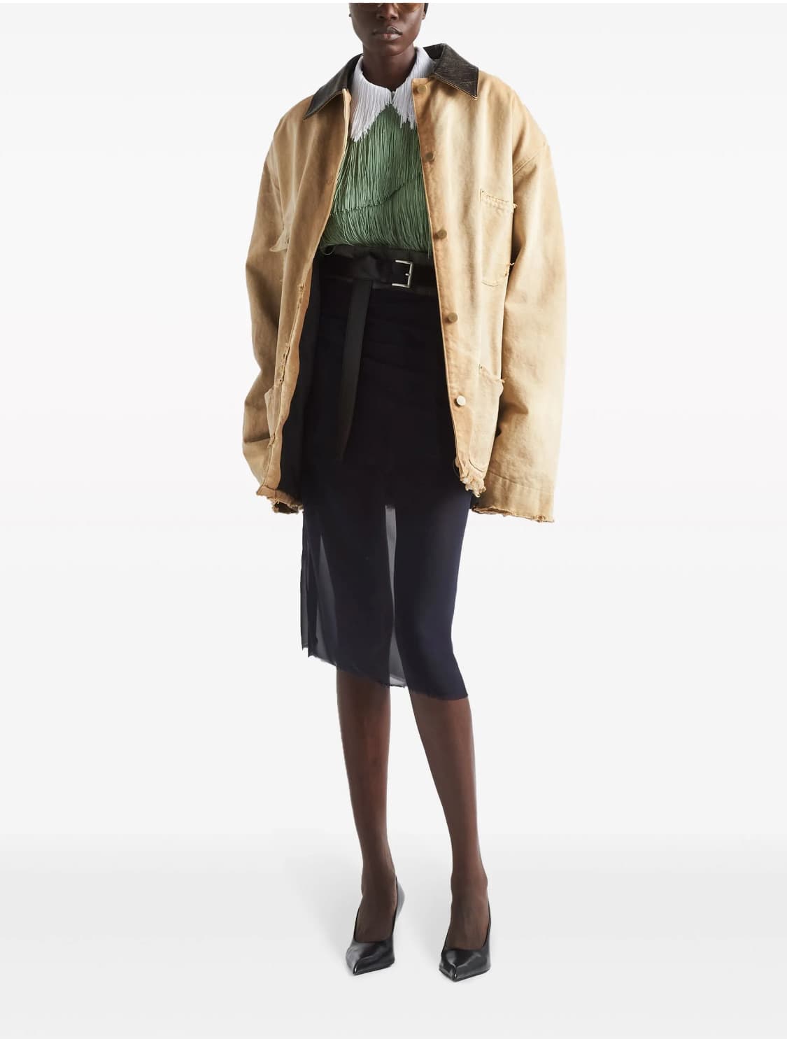 프라다 올드 캔버스 자켓/팬츠 상품이미지2