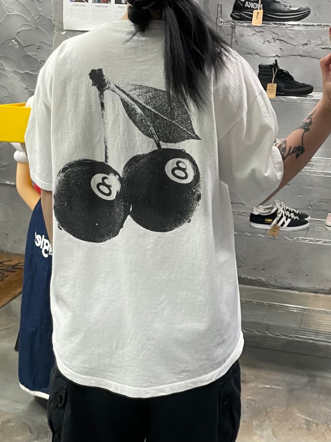스투시 에잇볼 체리스 반팔 티셔츠 상품이미지9