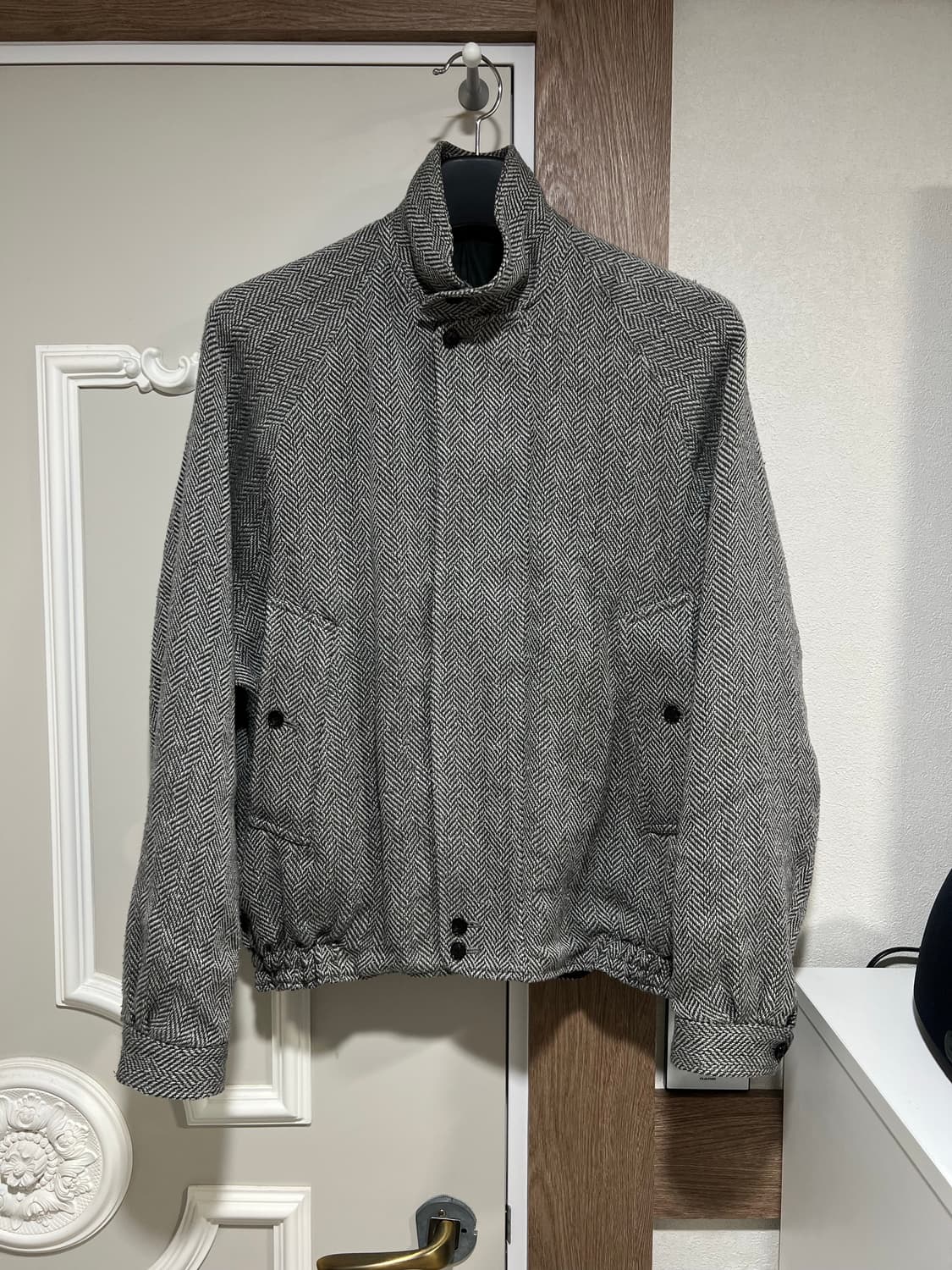 올드조 라운드카라 모터링자켓 상품이미지2