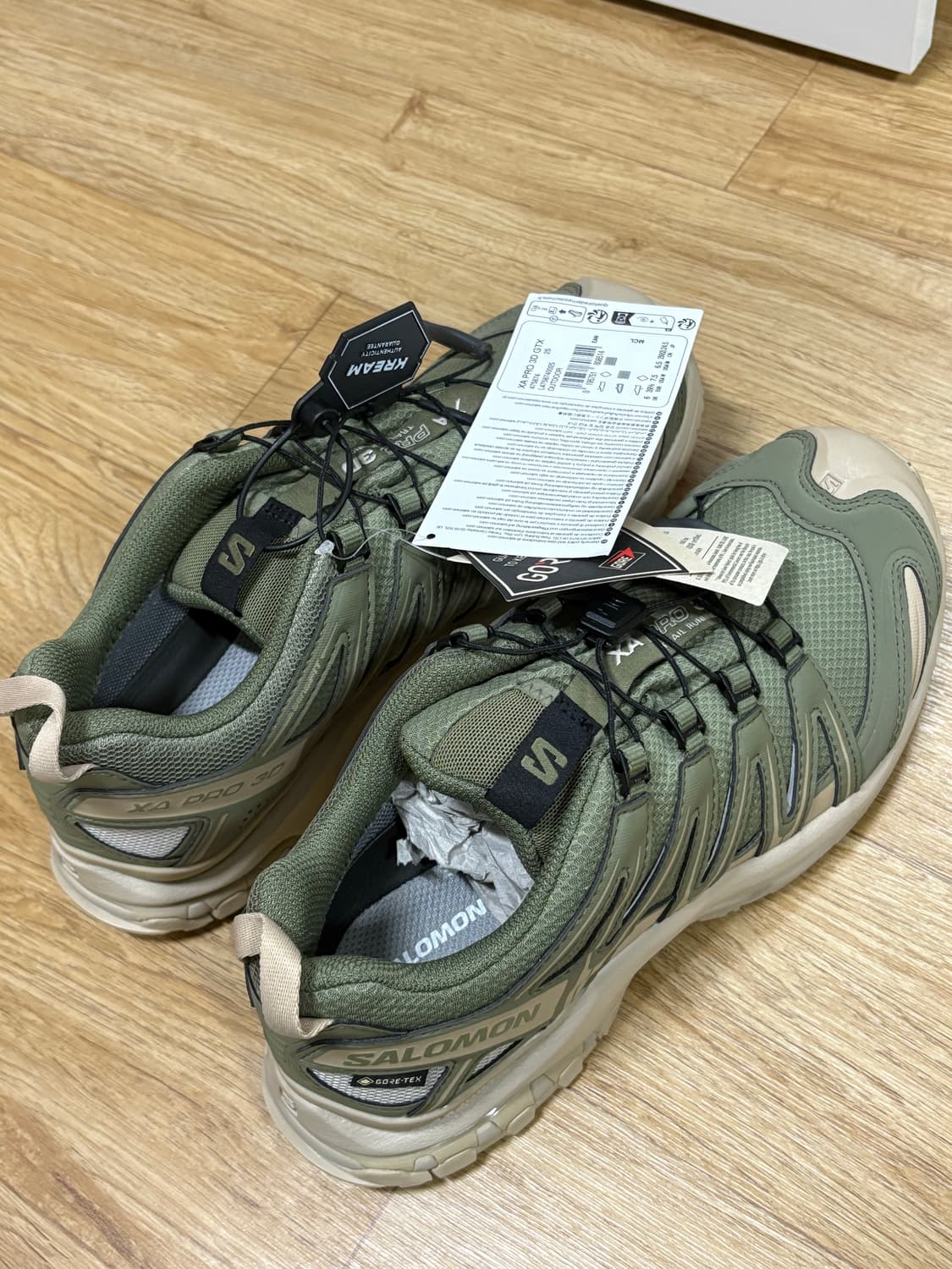 살로몬 XA 프로 3D GTX 딥 리첸 그린[245] 상품이미지3