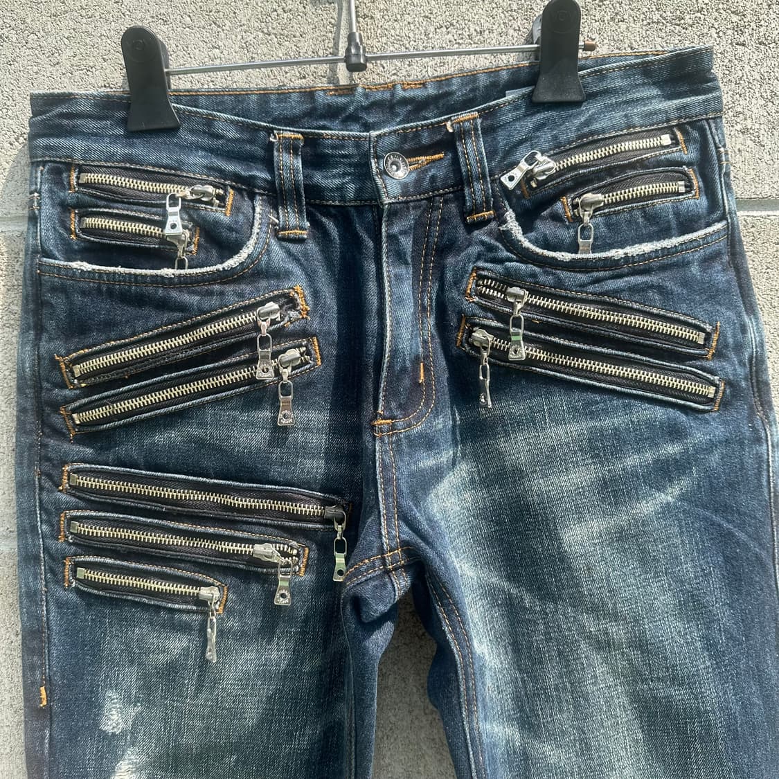 semantic design multi zipper jeans 상품이미지2
