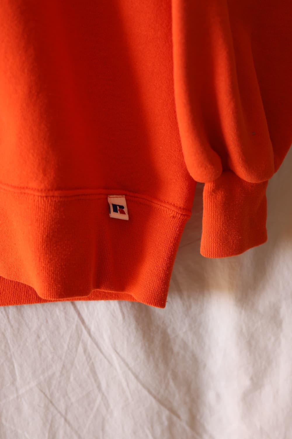 러셀 90s 스웻셔츠 맨투맨 오렌지 LT 상품이미지3