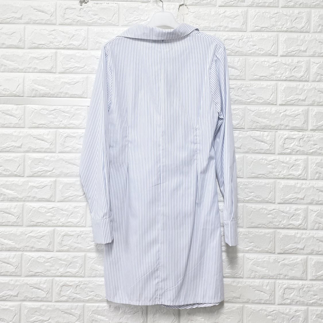 택포) 21s NAIN 스트라이프 셔츠 원피스 FREE 상품이미지4