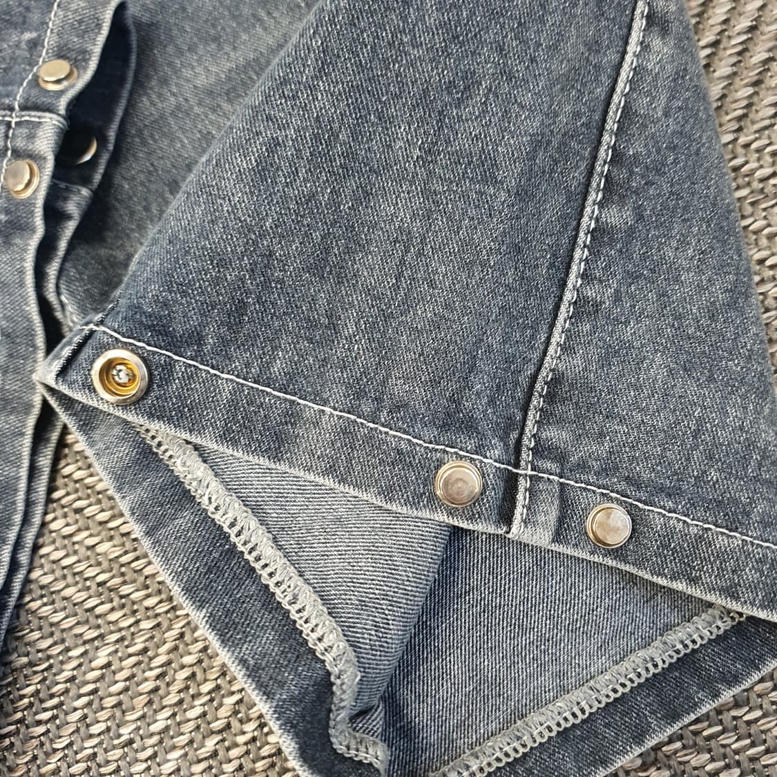 트릴리온 와이드 데님 청바지 남자34 상품이미지7