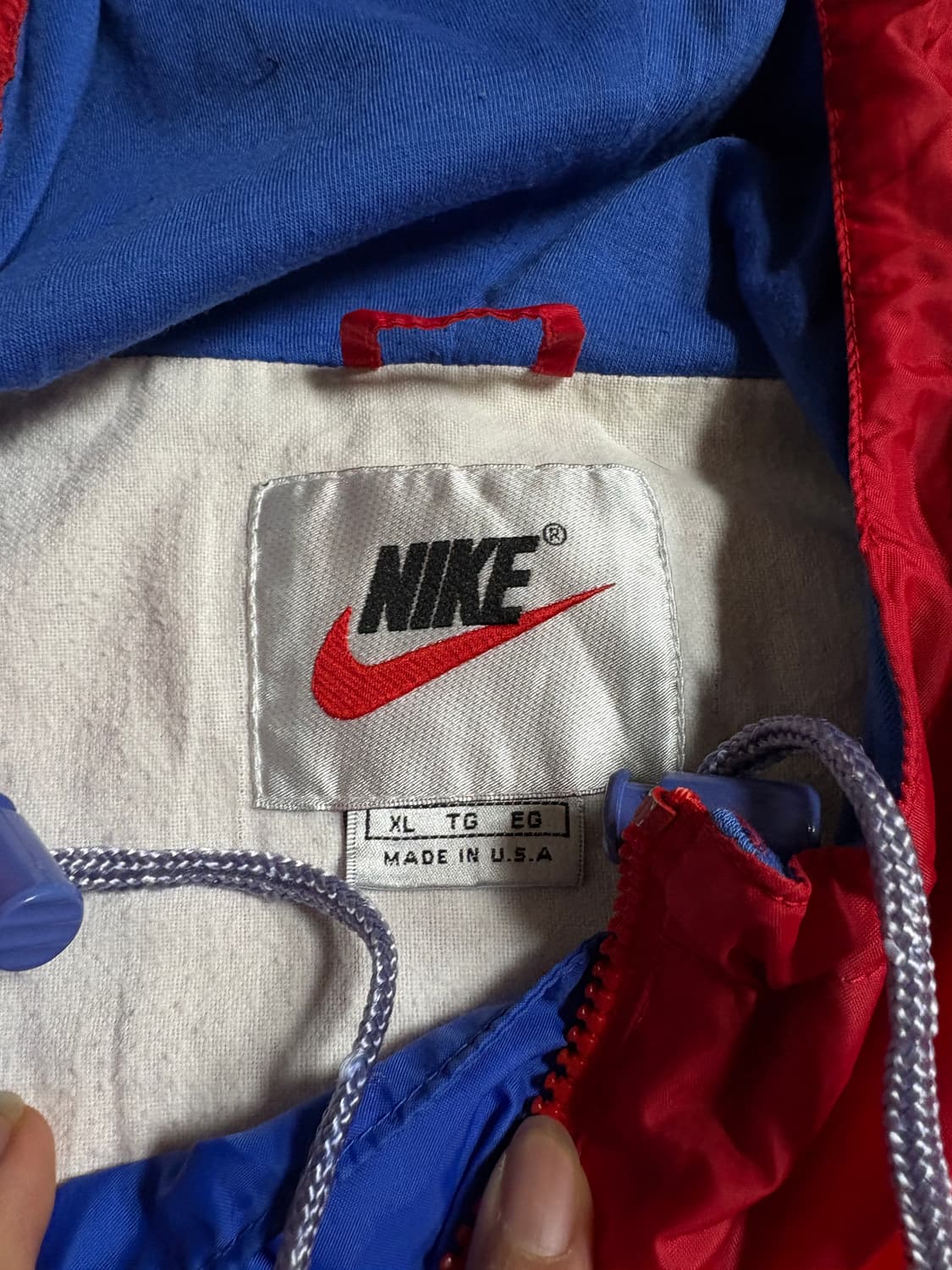 90s 올드 나이키 풀오버 아노락 XL 상품이미지3