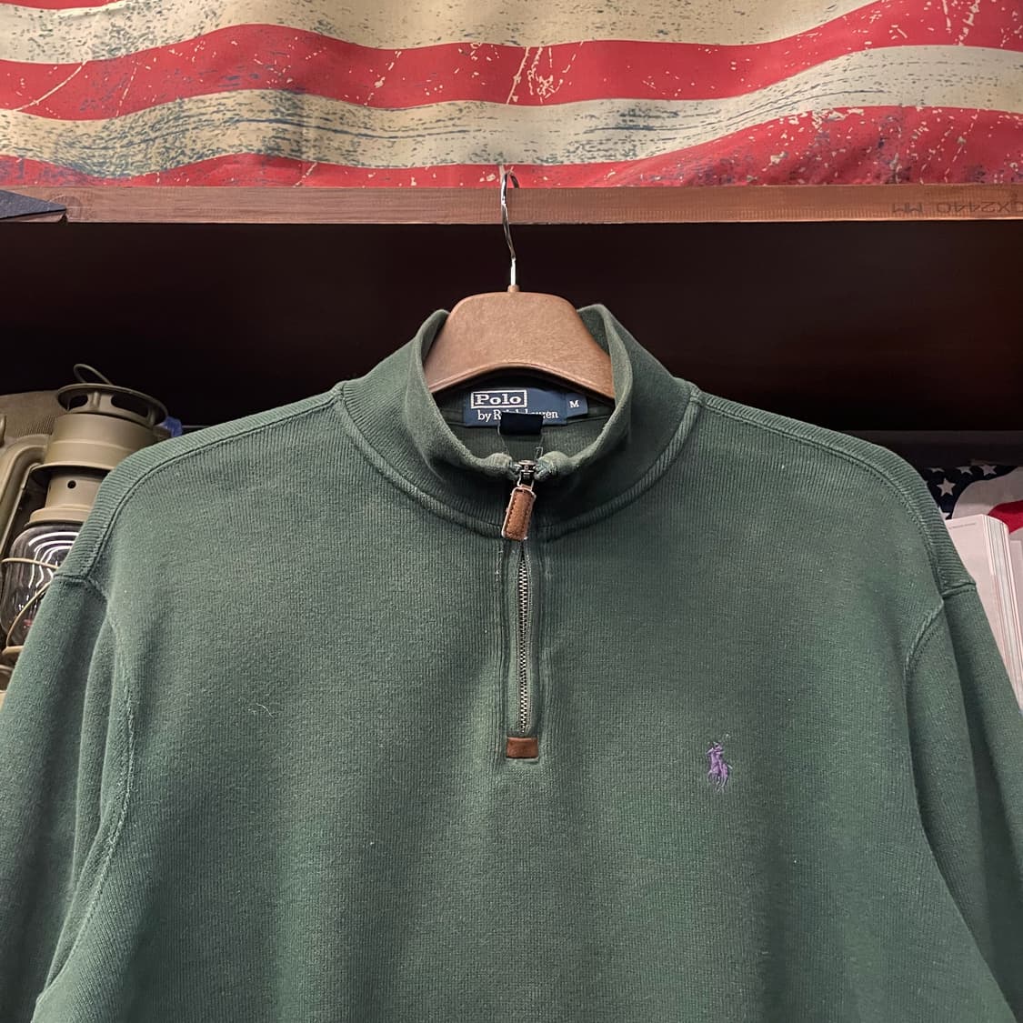 90s 폴로 랄프로렌 하프 집업 니트 스웨터 N29 상품이미지3