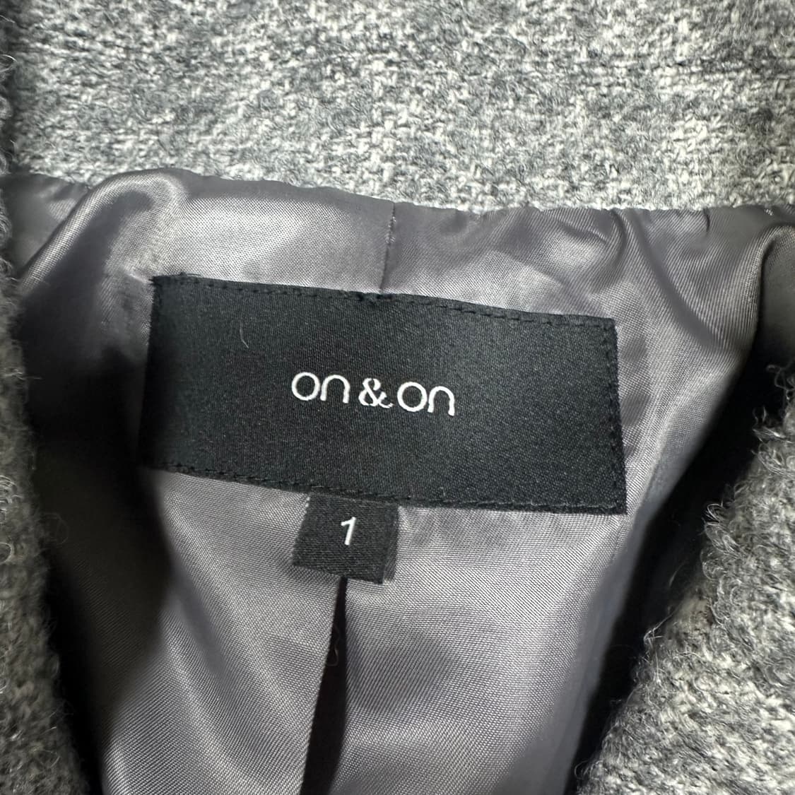 ✨ (바배) 온앤온 양모 알파카 여성 자켓 숏 코트 상품이미지3