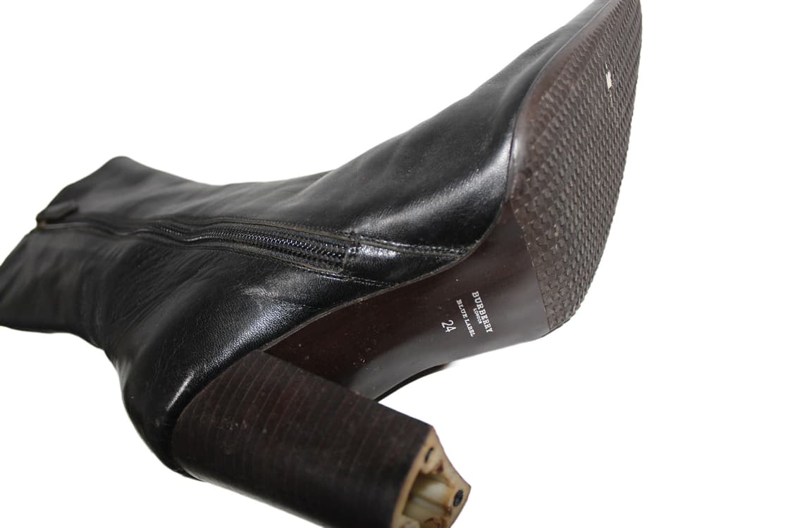 2000s Burberry Blue Label 버버리 스틸레토 부츠 상품이미지8