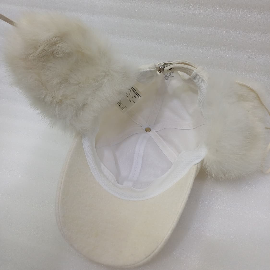 먼싱웨어 골프 겨울 방한 귀덮개 귀달이 캡 모자 여성 방한모 사랑봉봉 상품이미지5