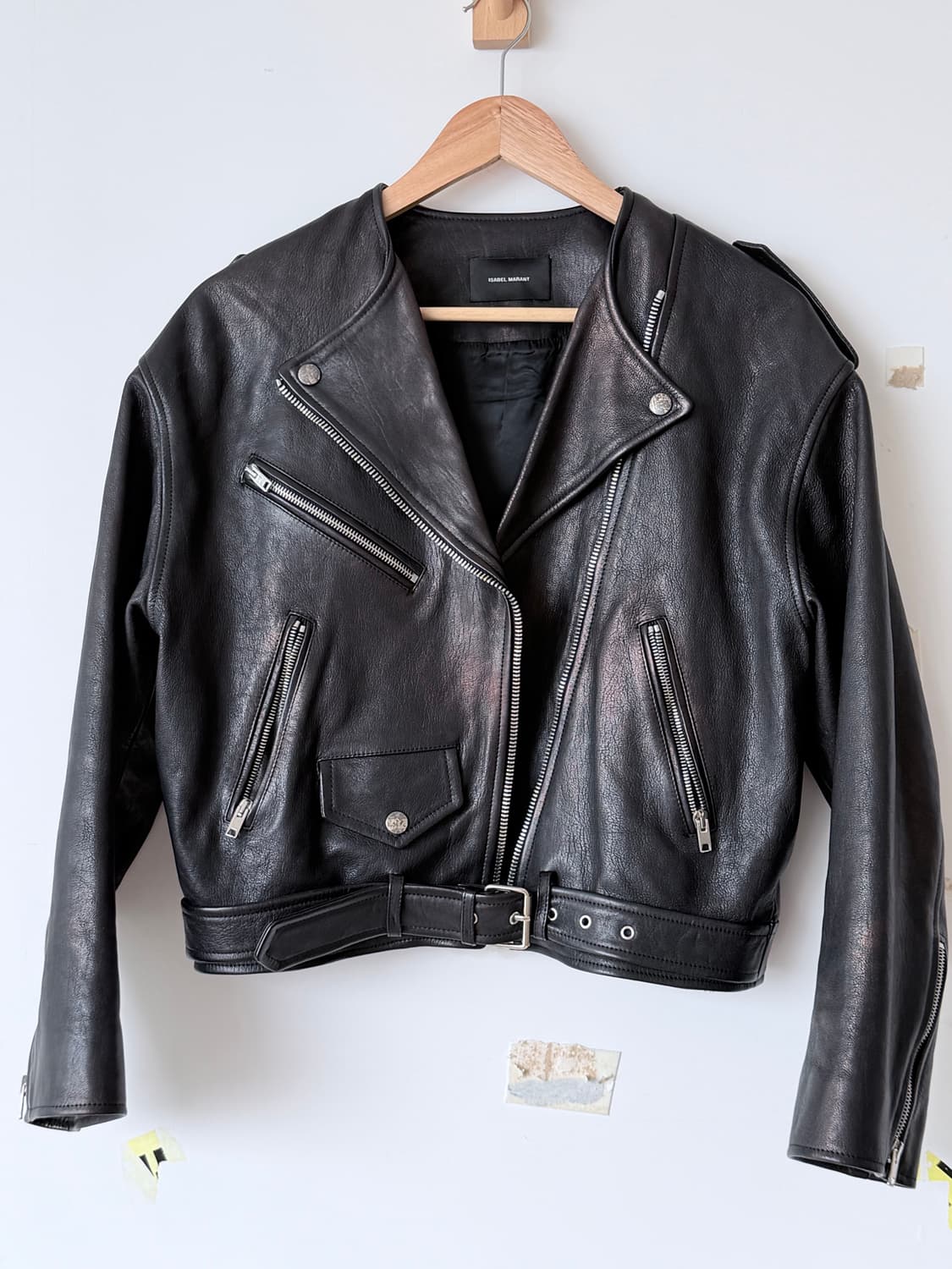 이자벨 마랑 Isabel Marant 램스킨 바이커 재킷 FR38 (55 상품이미지1