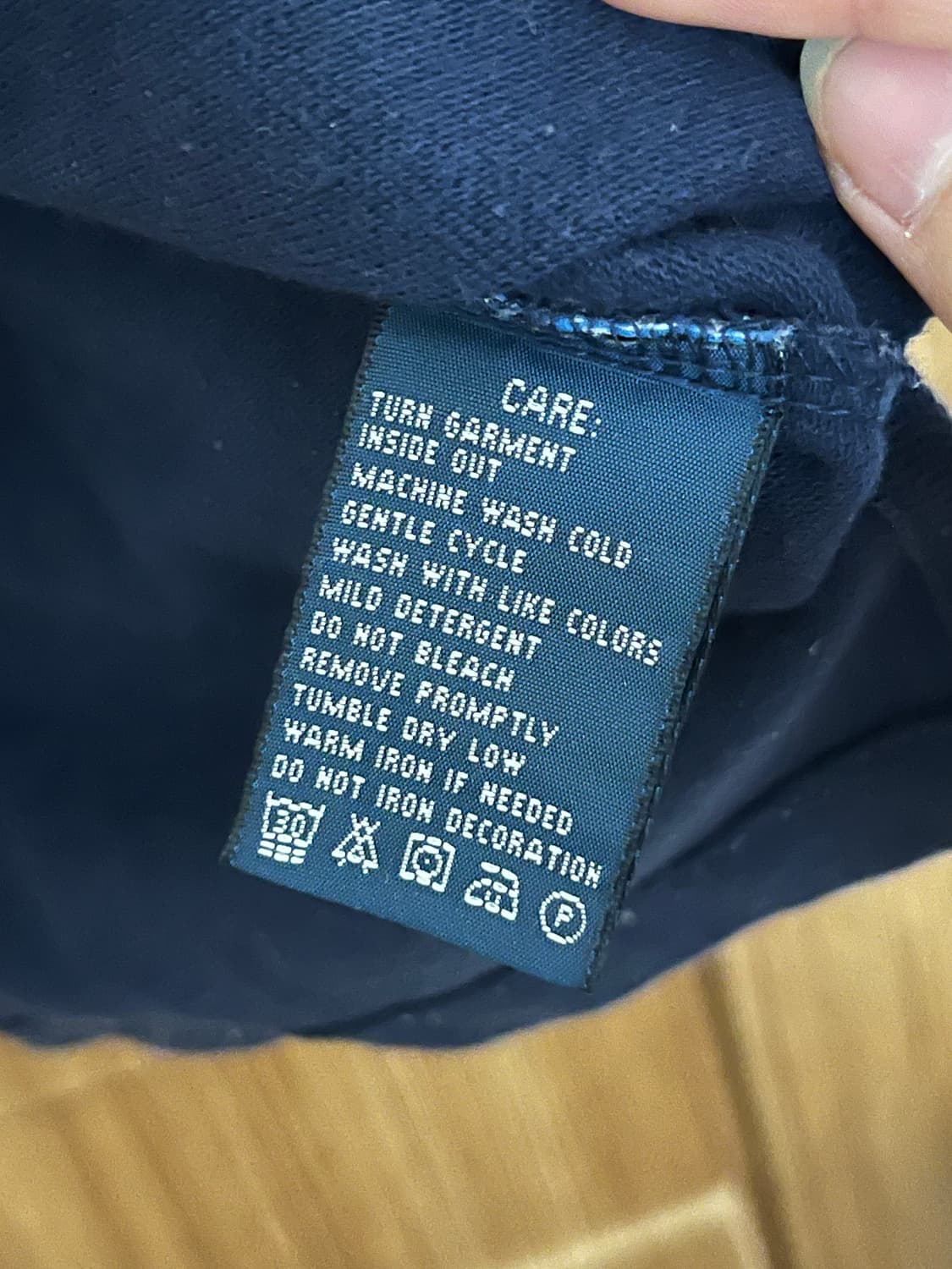 폴로 랄프로렌 빅포니 빅골드포니 네이비 반팔티 상품이미지4