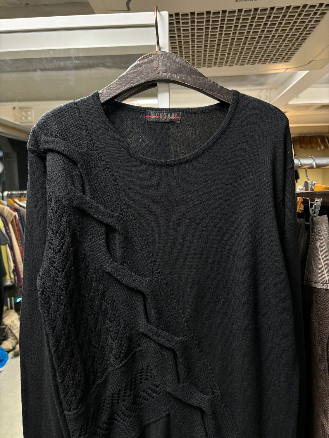 모르간 변형 니트 상품이미지3