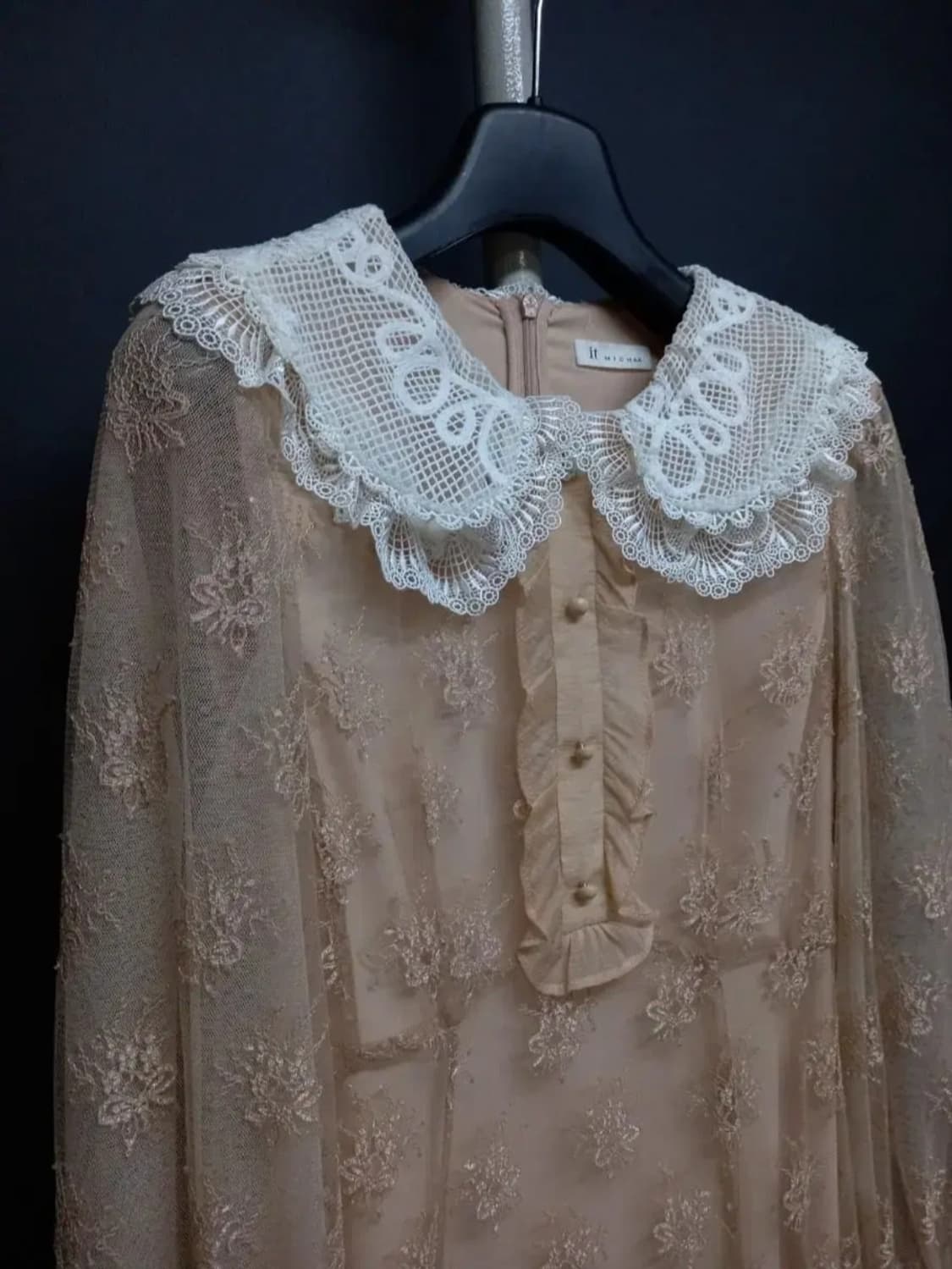 새 잇미샤 레이스아일렛 춘하 맥시원피스 33 상품이미지6