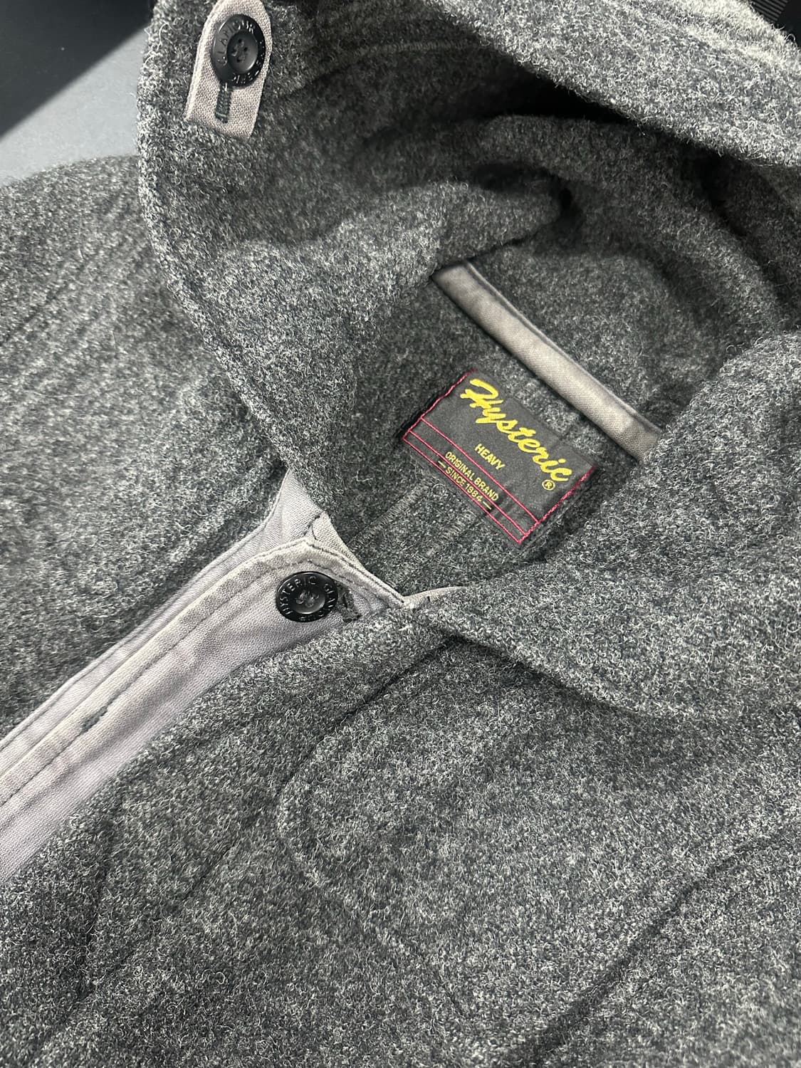 히스테릭 글래머 울 롱코트 상품이미지3