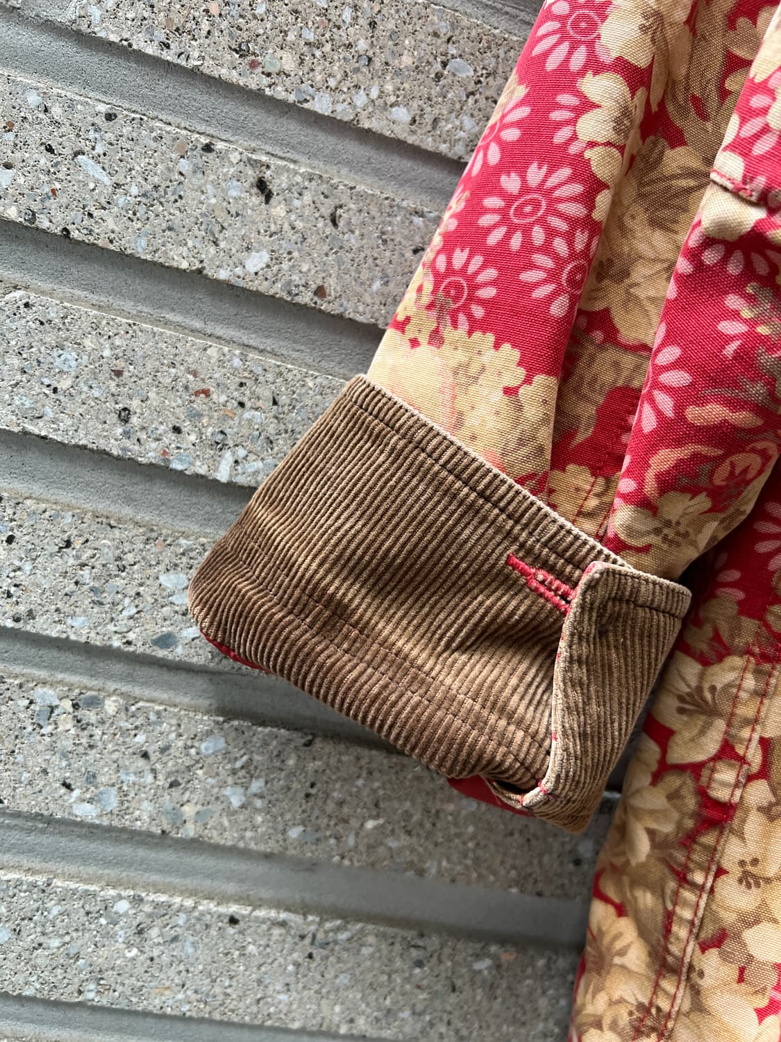 [M]L.L.Bean 엘엘빈 플라워 패턴 헌팅 자켓 상품이미지6