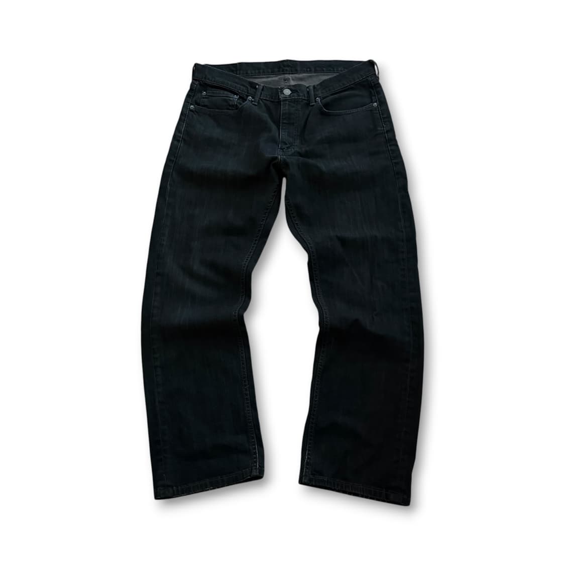 Levi's 559 블랭크 탭 흑청 세미와이드 데님팬츠브 상품이미지1