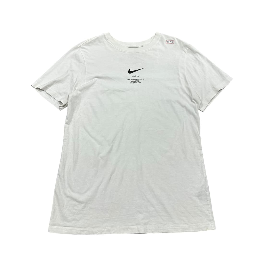 ✨ (바배) 나이키 NSW 빅스우시 화이트 반팔티  상품이미지2