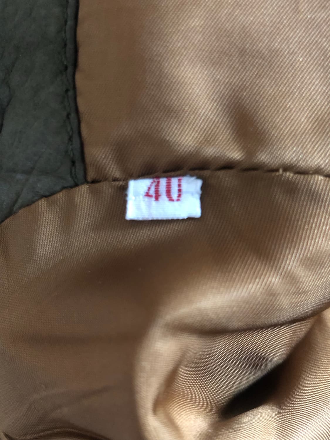 로에베 빈티지 백자수 가죽자켓 상품이미지10