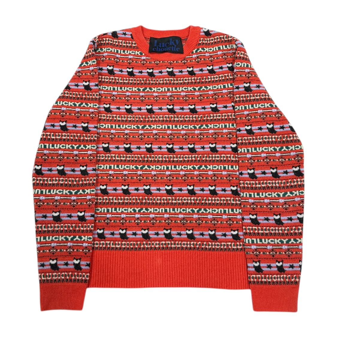 럭키슈에뜨 부엉이 모 니트 오렌지 38 상품이미지1