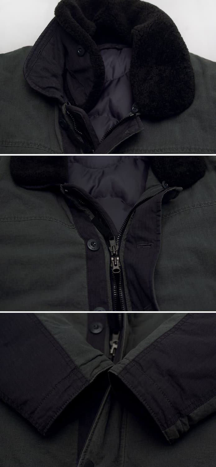 신품급) 시리즈 피그워싱 라파예트 구스다운 봄버 (100) 상품이미지9