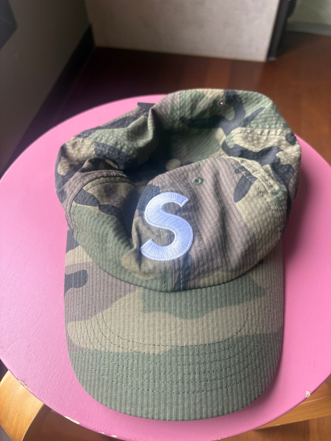 슈프림 시어서커 s로고 카모 상품이미지1