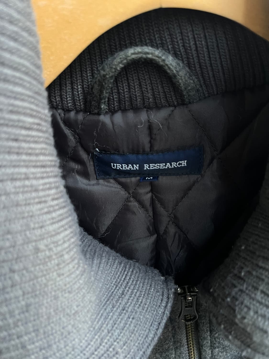 Urban Research 2way zip up wool jacket 상품이미지5