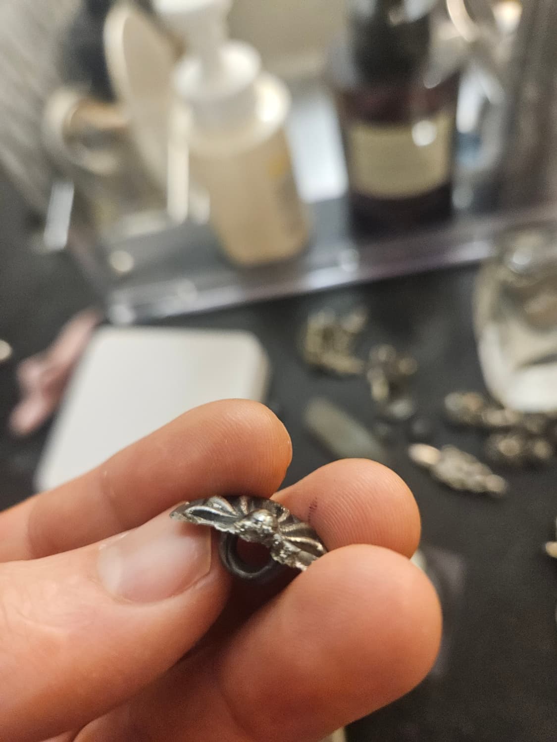 크롬하츠 925실버 머리끈 비니단추 리폼단추 상품이미지10