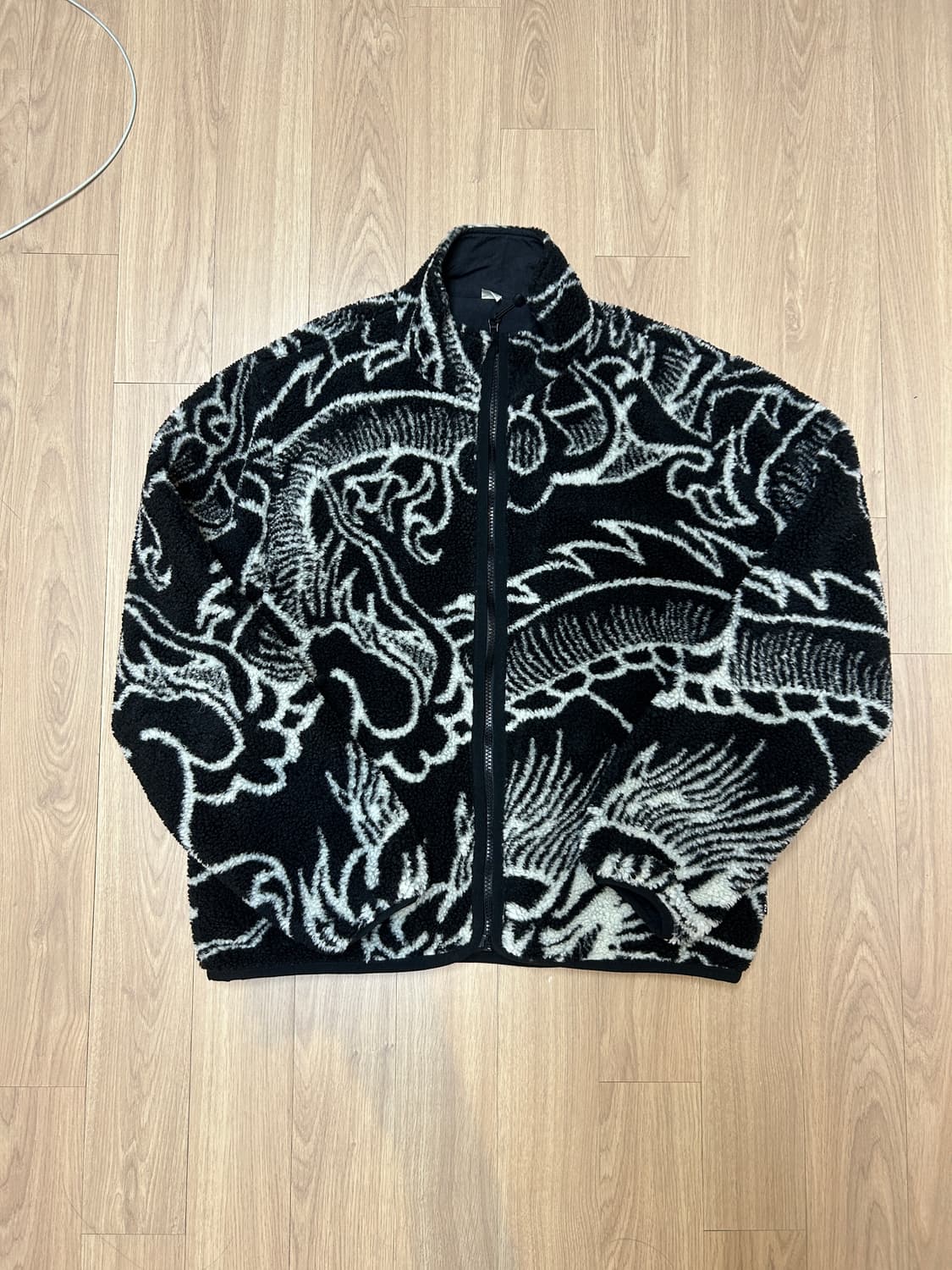 [S] 스투시 드래곤 후리스 플리스 자켓 상품이미지1