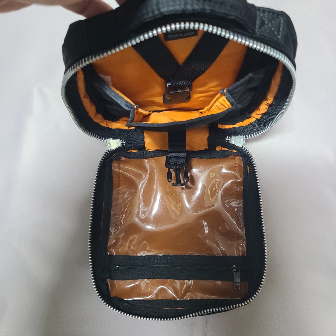 요시다 포터 탱커 스퀘어 숄더백 블랙 크로스백 가방 상품이미지8