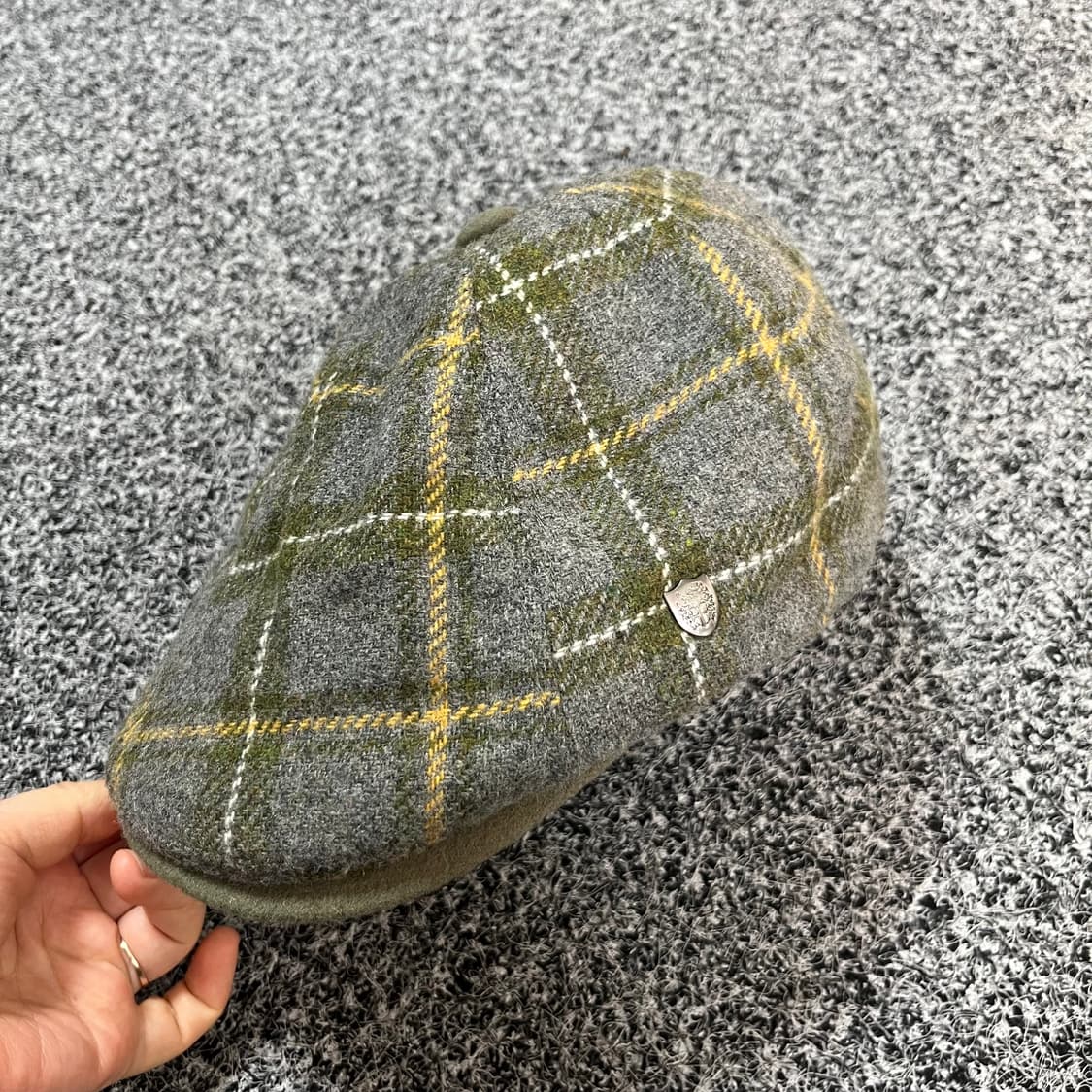 닥스 DAKS 체크무늬 헌팅캡 뉴스보이캡 상품이미지1