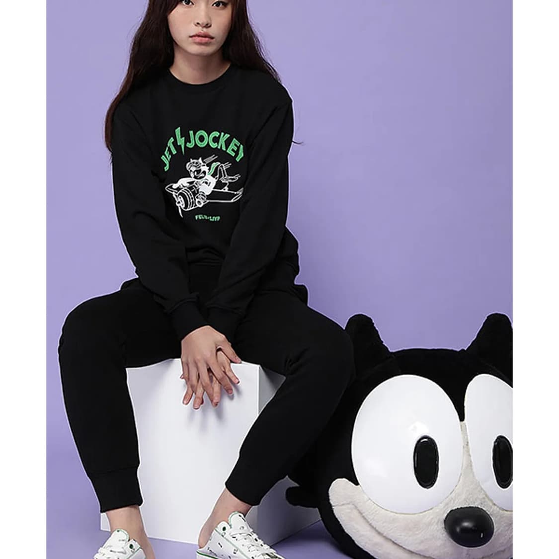 펠릭스 x SJYP 베이직 스웨트셔츠 상품이미지1