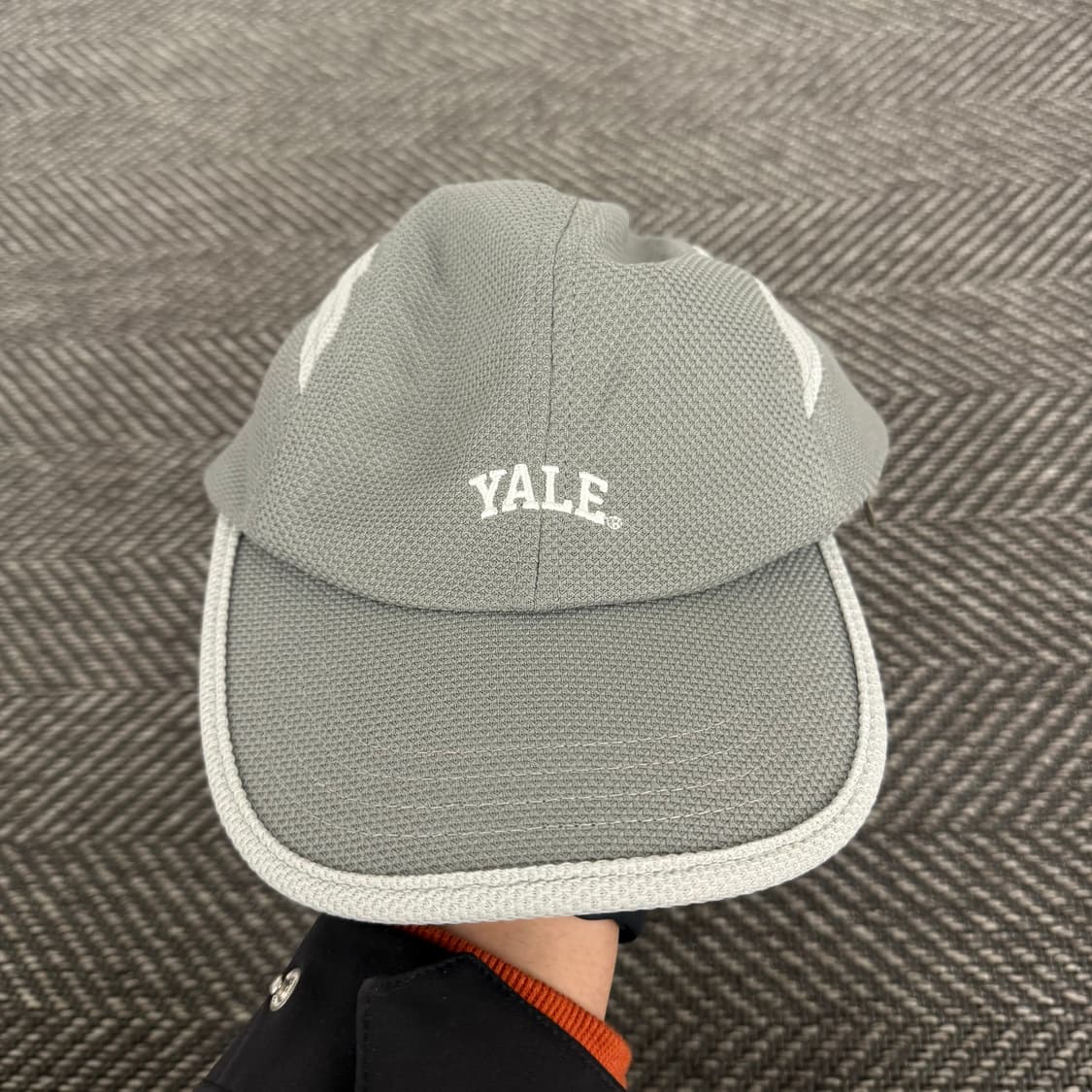 YALE(예일) 회색 볼캡 (OS) 상품이미지1