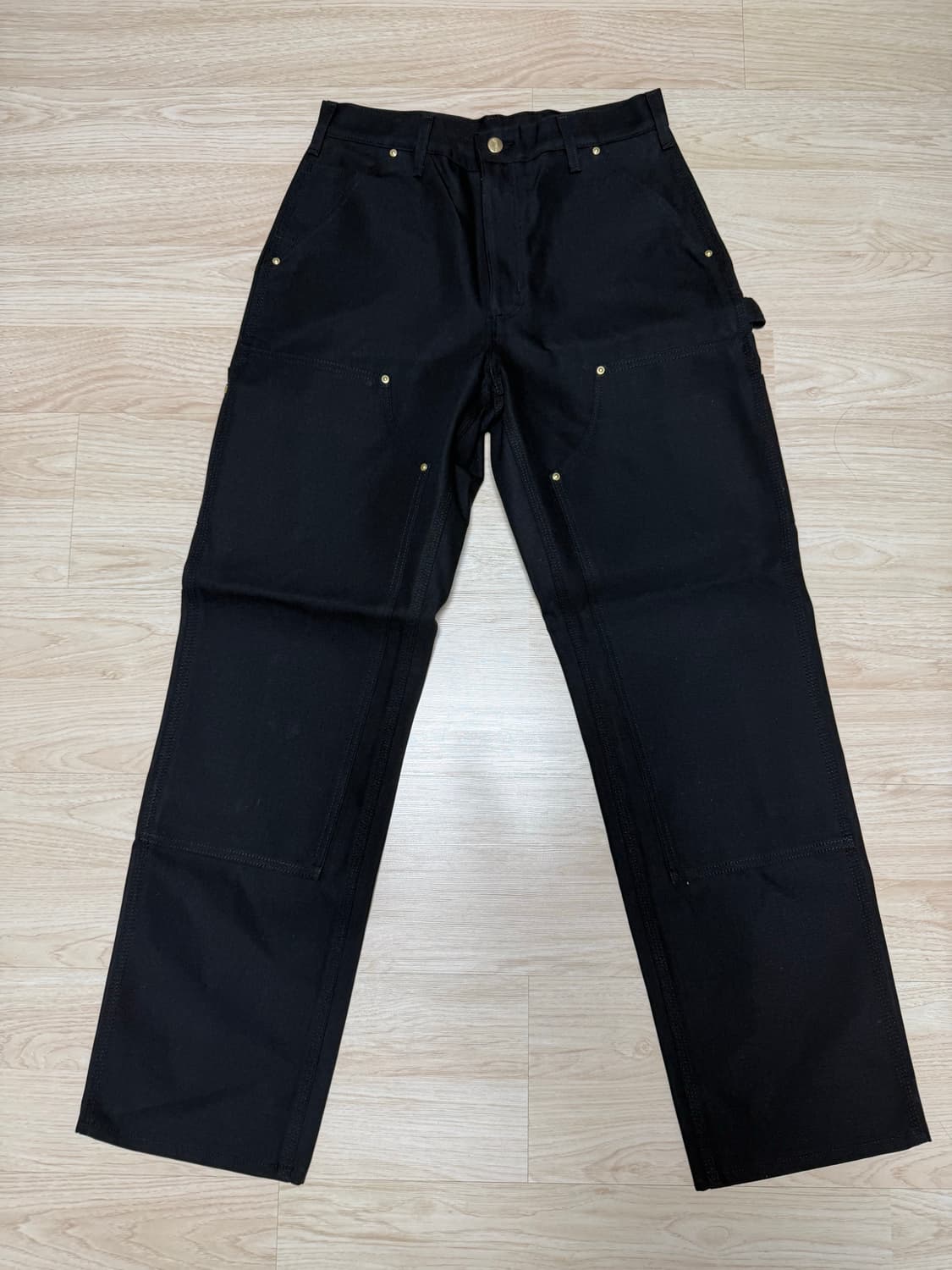 칼하트 더블니 블랙 b01 31x32 상품이미지1