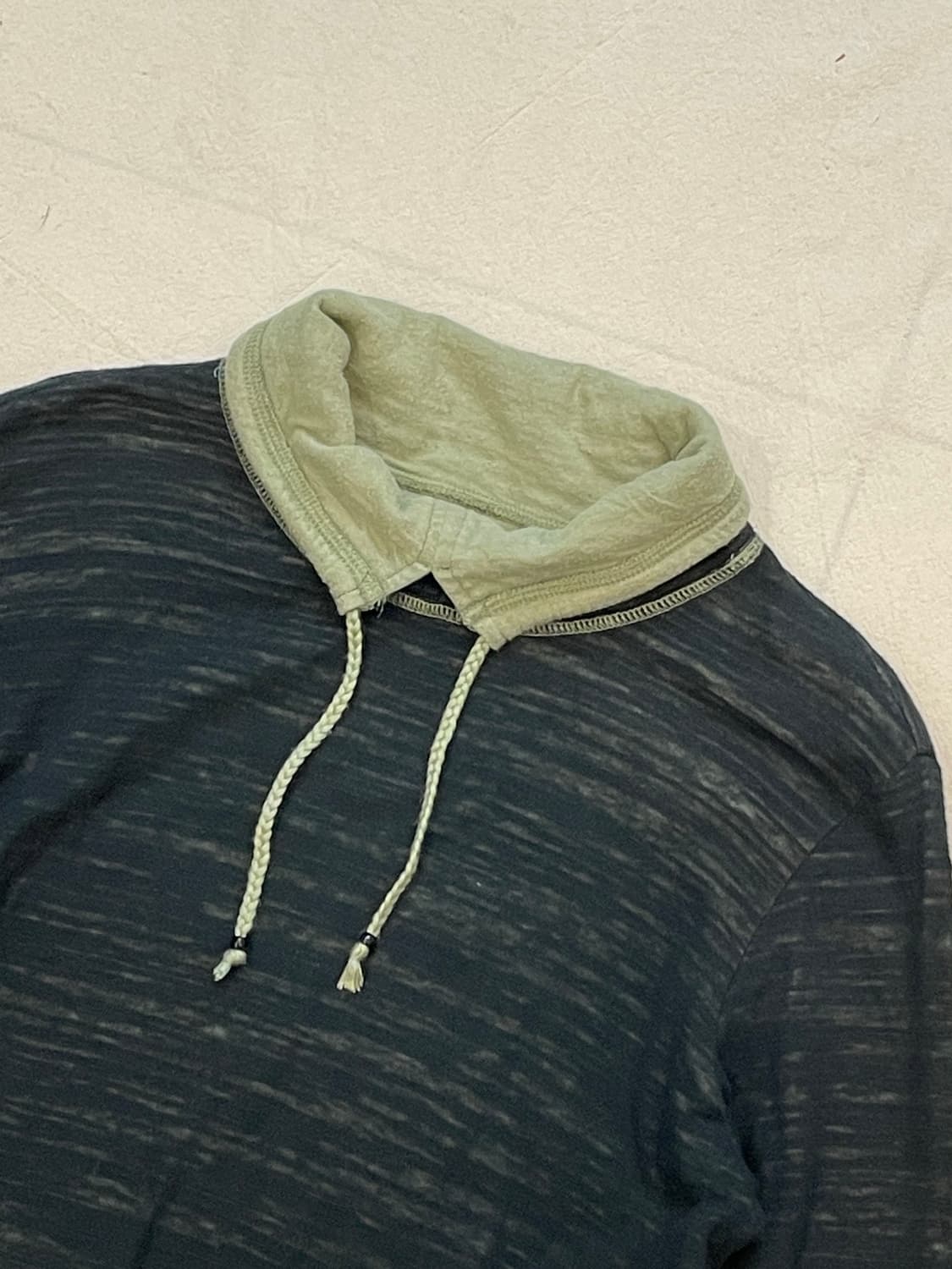 일본빈티지 유니크 하이넥티셔츠 상품이미지3