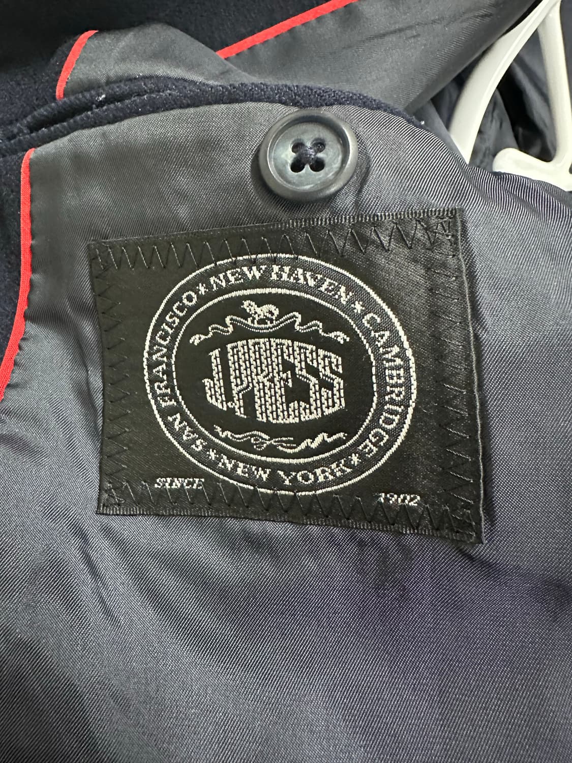 제이프레스 네이비 금장 3B 블레이저 상품이미지3