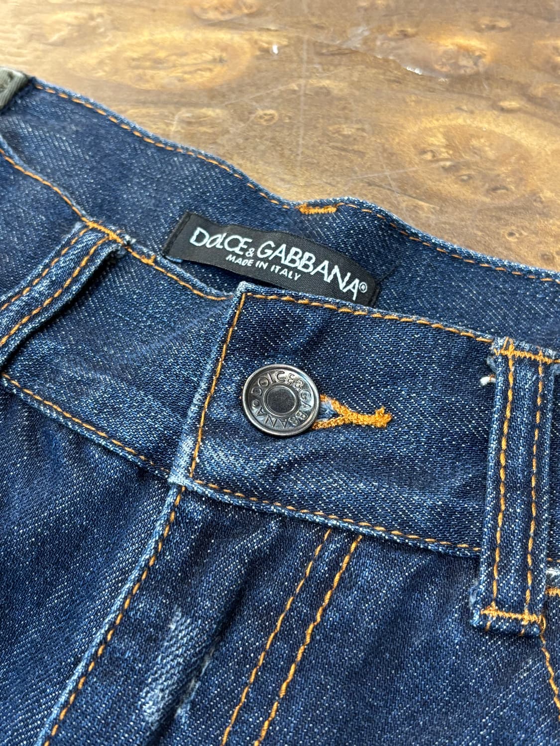 Dolce&Gabbana 돌체앤가바나 하프 카고 데님 팬츠 상품이미지2