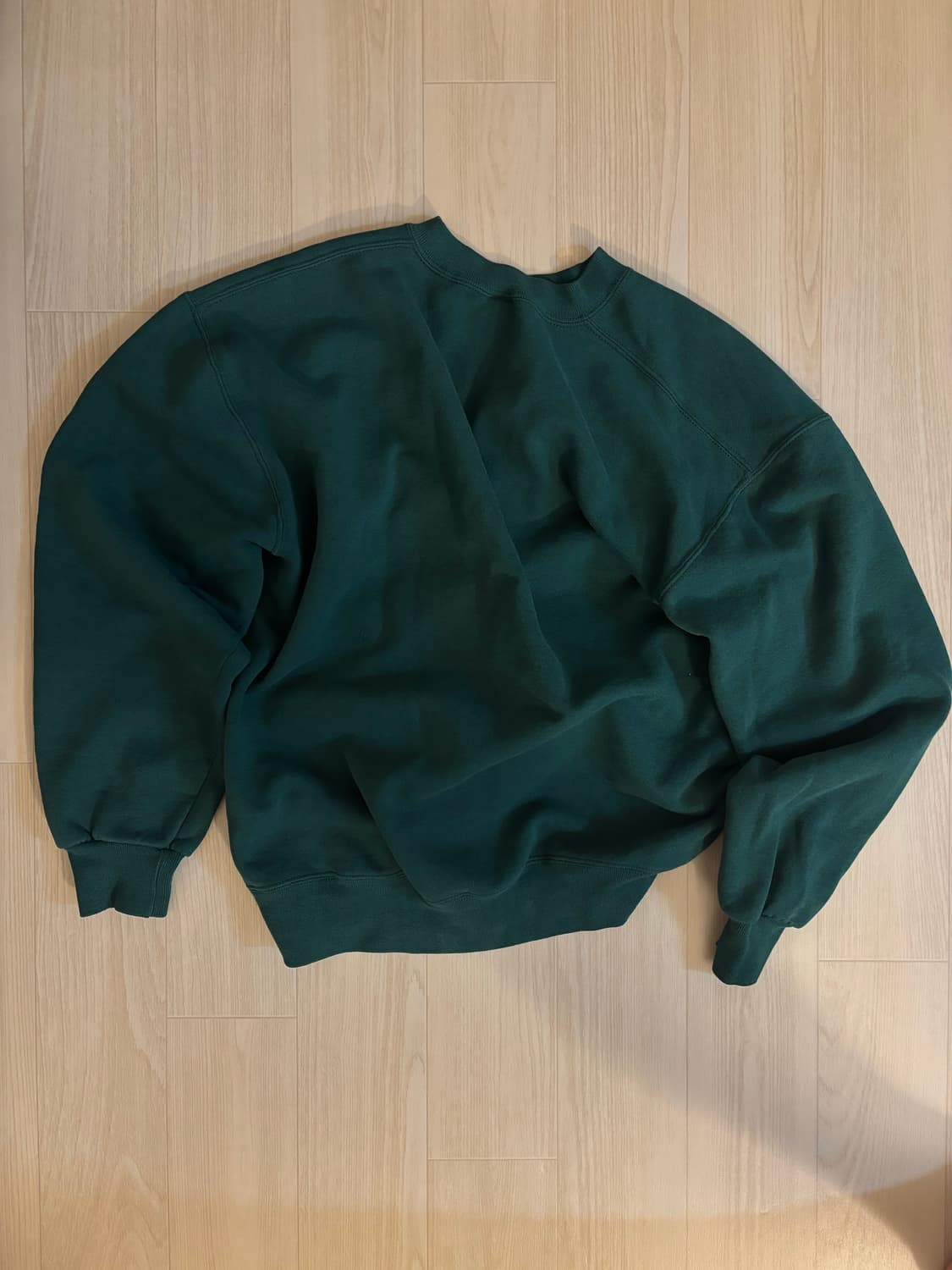 90s 러셀 그린 스웻셔츠 usa 상품이미지2