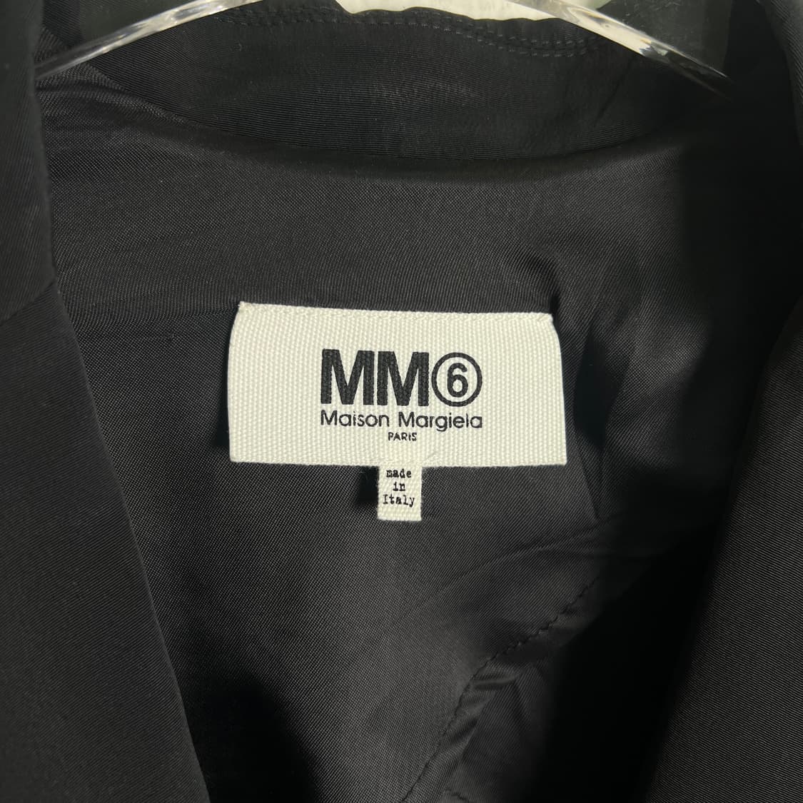 18FW MM6 메종 마르지엘라 오버사이즈 싱글 블레이저 36 상품이미지4