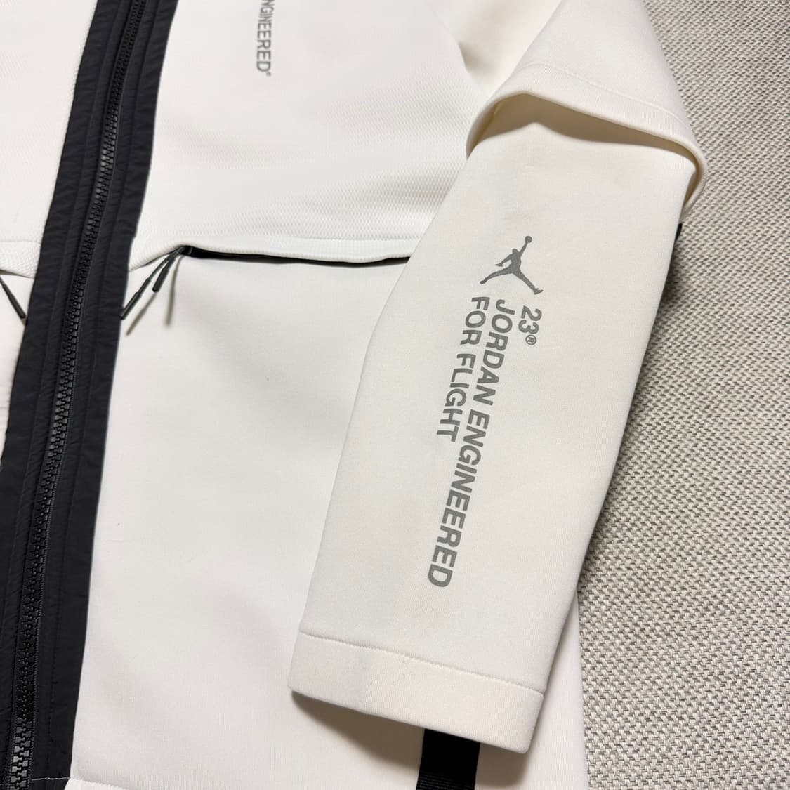 조던 엔지니어드 화이트 기모 자켓 상품이미지2