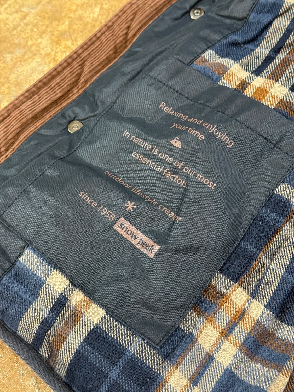 스노우 피크 패딩조끼/네이비  상품이미지5